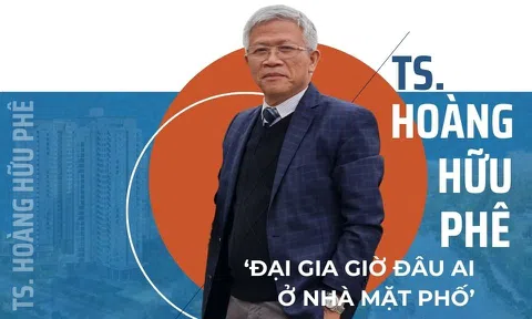 TS Hoàng Hữu Phê: 'Đại gia giờ đâu ai ở nhà mặt phố'